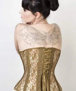 Corset Deal Corsets Golden Lace Overbust Corset