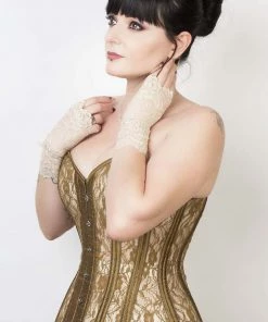 Corset Deal Corsets Golden Lace Overbust Corset