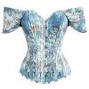 Corset Deal Corsets Draping Floral Overbust Corset