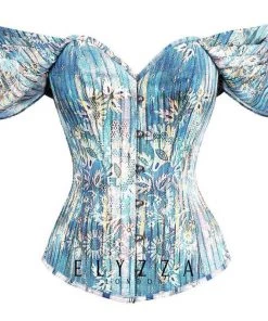 Corset Deal Corsets Draping Floral Overbust Corset