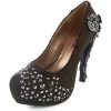 HADES Size 9 - Sequin Studded Alchemic Brown High Heels Shoes 1 HADES Size 9 - Sequin Studded Alchemic Brown High Heels Shoes