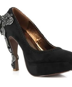 HADES FOOTWEAR Victorian Corsets Size 10 - La Loca Metal Lace Heel