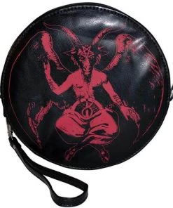 Kreepsville 666 Goth Baphomet Wristlet Purse