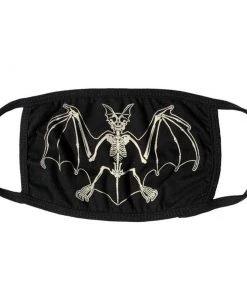 Kreepsville 666 Skeleton Bat Face Mask