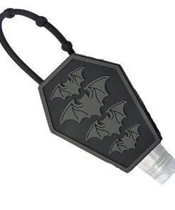 Kreepsville 666 Black Bat Coffin Hand Sanitizer Holder Accessories
