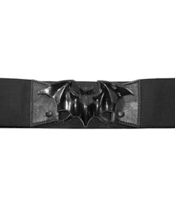 Kreepsville 666 Accessories Bat Elastic Belt - Black