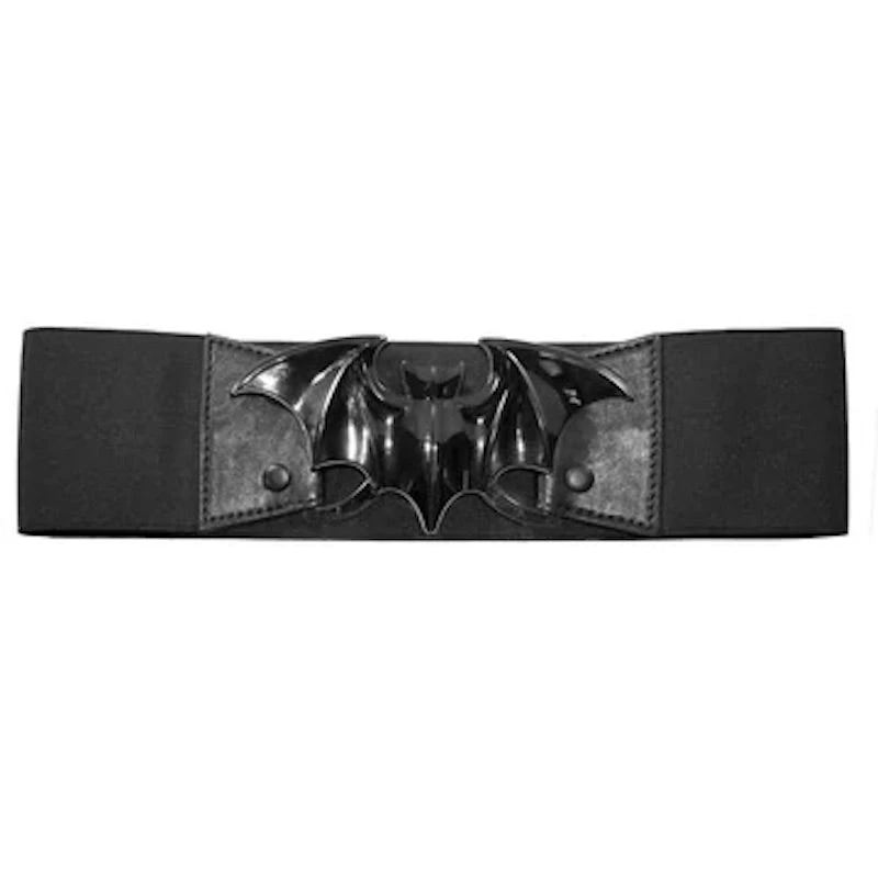 Kreepsville 666 Accessories Bat Elastic Belt - Black 3 Kreepsville 666 Accessories Bat Elastic Belt - Black