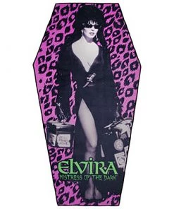 Kreepsville 666 Leopard Elvira Beach Towel