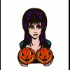 Kreepsville 666 Elvira Spinning Pumpkins Enamel Pin