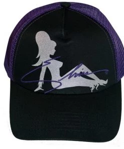 Kreepsville 666 Elvira Purple Trucker Hat Goth