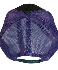 Kreepsville 666 Elvira Purple Trucker Hat Goth