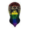 Kreepsville 666 Elvira Rainbow Glitter Enamel Pin Accessories