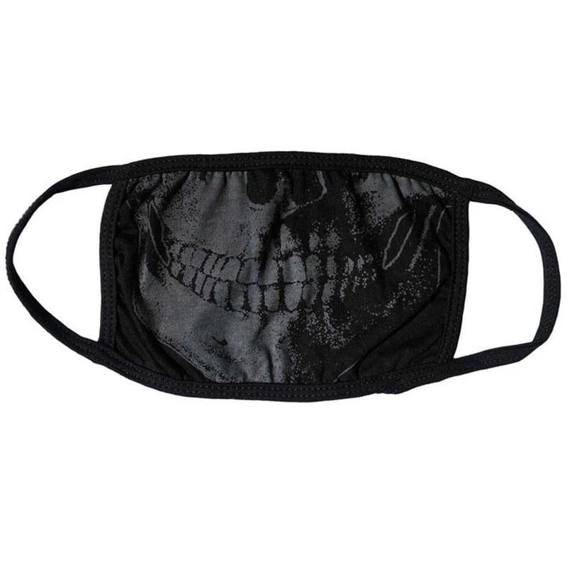 Kreepsville 666 Accessories Death Skull Face Mask - Black 3 Kreepsville 666 Accessories Death Skull Face Mask - Black