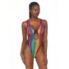 LEG AVENUE Rainbow Pride Body Suit