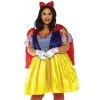 LEG AVENUE Festival Caped Snow White Costume