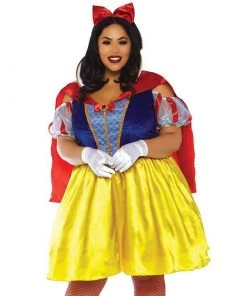 LEG AVENUE Festival Caped Snow White Costume