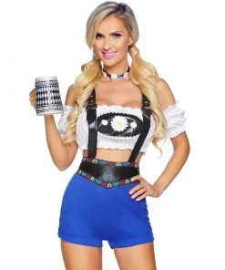 LEG AVENUE Lady Lederhosen Costume