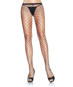 LEG AVENUE Sparkle Cage Net Pantyhose