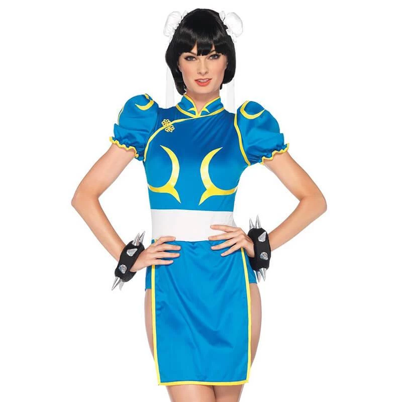 LEG AVENUE Chun Li Street Fighter Costume Festival 3 LEG AVENUE Chun Li Street Fighter Costume Festival