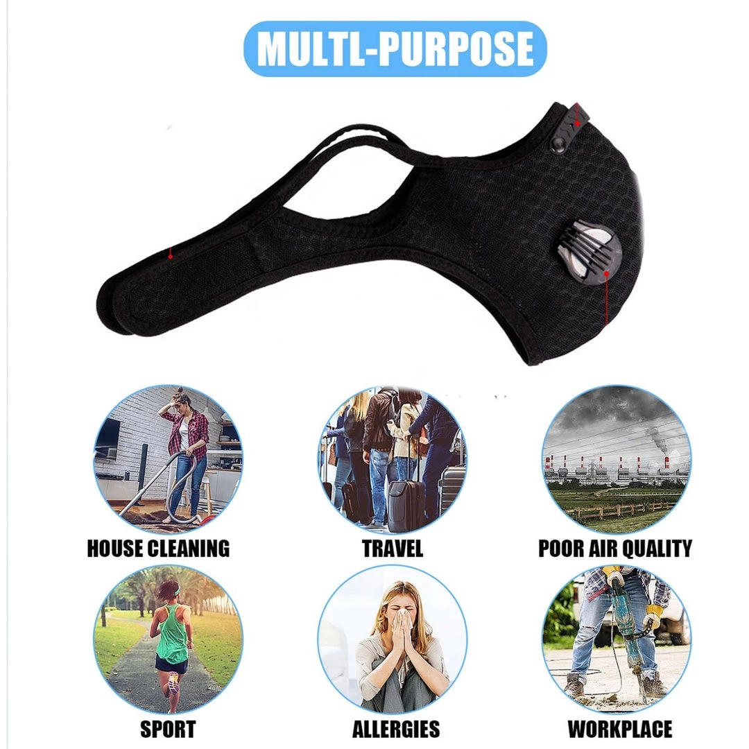 Night Bloom Carbon Filter Mask Inserts (PM 2.5 Filters) - IN STOCK! 6 Night Bloom Carbon Filter Mask Inserts (PM 2.5 Filters) - IN STOCK!