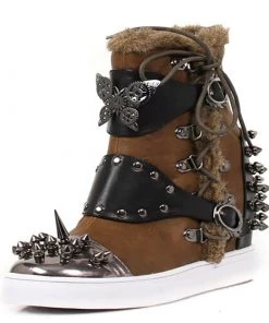 HADES FOOTWEAR Size 10 - Apocalyptic Sneaker Wedge Victorian Corsets