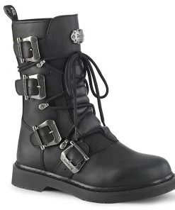 PLEASER USA Combat Spring Buckle Unisex Boots Men's Clothing