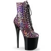 PLEASER USA Wild Side Heels - Pink Holo