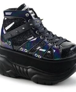 PLEASER USA Antigravity Platform Sneakers - Black