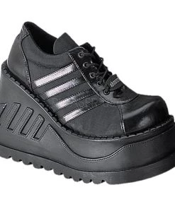 PLEASER USA Shoes Sole Stomper Platforms - Black