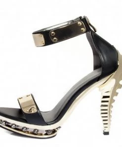 HADES FOOTWEAR Size 10 - Prism Skeleton Heel Victorian Corsets