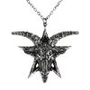 RESTYLE Baphomet Pentagram Pendant - Silver