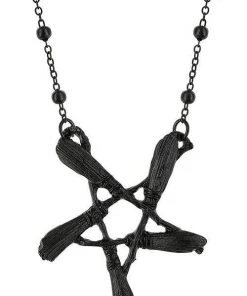 RESTYLE Penta Broom Pendant - Black