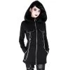 RESTYLE Outerwear Chained Desires Zipped Hoodie