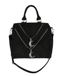 RESTYLE Accessories Lunar Queen Double Zipped Moonbag