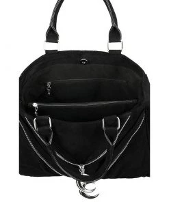 RESTYLE Accessories Lunar Queen Double Zipped Moonbag
