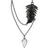 RESTYLE Accessories Floating Fern Necklace In Silver 1 RESTYLE Accessories Floating Fern Necklace In Silver