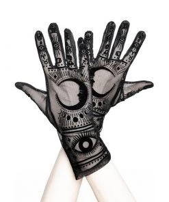 RESTYLE Fortune Teller Mesh Gloves
