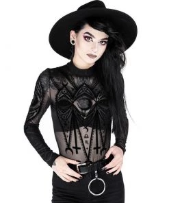 RESTYLE Fortune Teller Bodysuit Goth