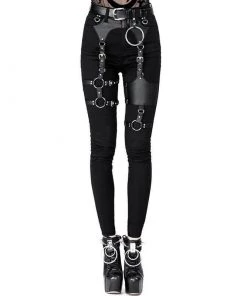 RESTYLE Clockwork Bondage Jeans