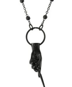 RESTYLE Magic Wand Necklace - Black Accessories
