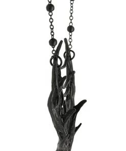 RESTYLE Accessories Moon Antlers Necklace - Black