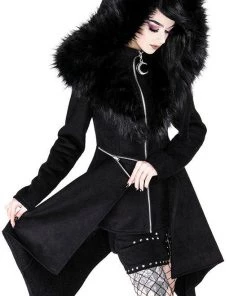 RESTYLE Mysterium Faux Fur Coat