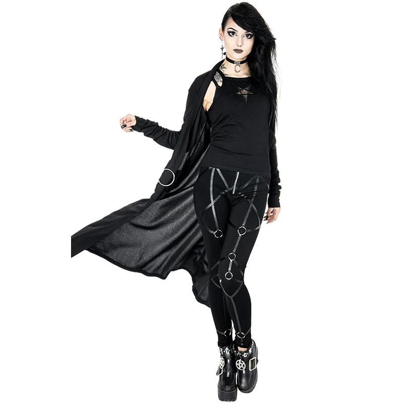 RESTYLE Goth Night Princess Deep Pocketed Duster 4 RESTYLE Goth Night Princess Deep Pocketed Duster