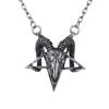 RESTYLE Baphomat Skull Pendant - Silver Accessories