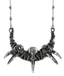 RESTYLE Raven Skulls Necklace Accessories