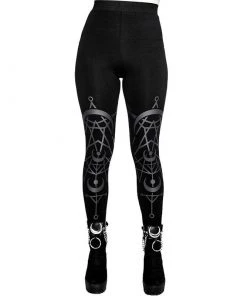 RESTYLE Clothing Twin Moon Leggings