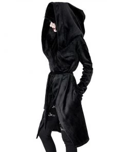 RESTYLE Velvet Reaper Robe Goth