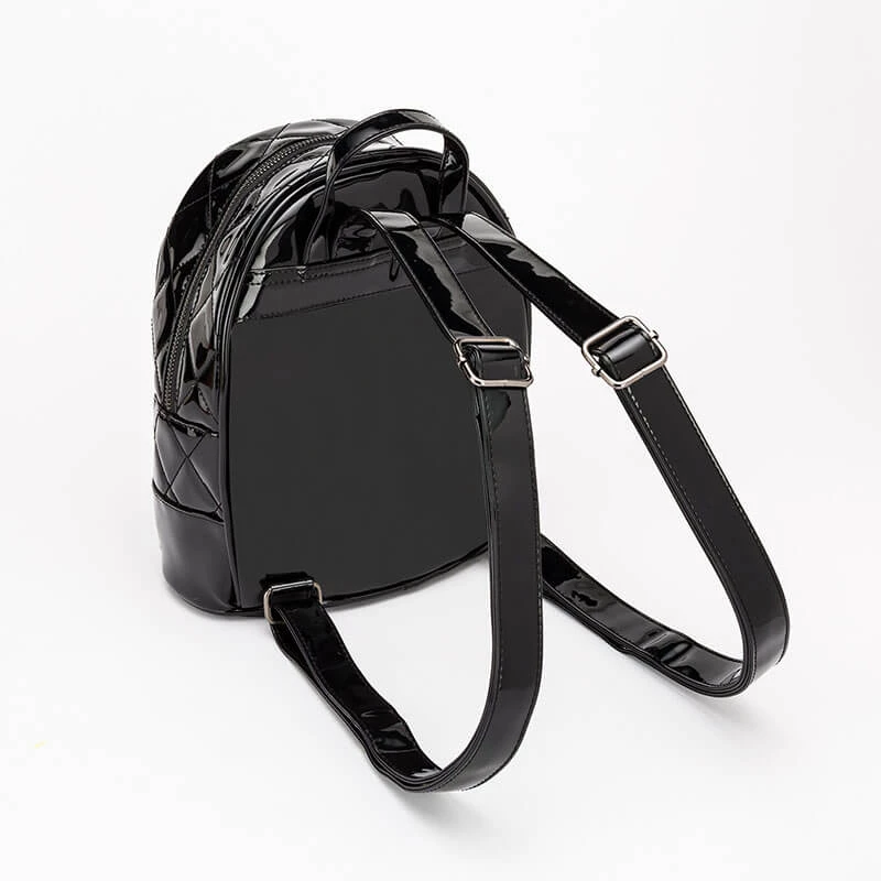 Rock Rebel Horror Black Bat Studded Backpack Purse (IN STOCK) 5 Rock Rebel Horror Black Bat Studded Backpack Purse (IN STOCK)