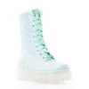 Sparkl Mint Rhinestone Combat Boots Gay Pride 2 Sparkl Mint Rhinestone Combat Boots Gay Pride