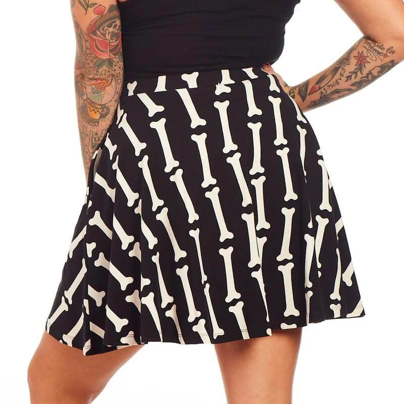 SOURPUSS CLOTHING Bottoms Bonafide Skater Skirt 4 SOURPUSS CLOTHING Bottoms Bonafide Skater Skirt
